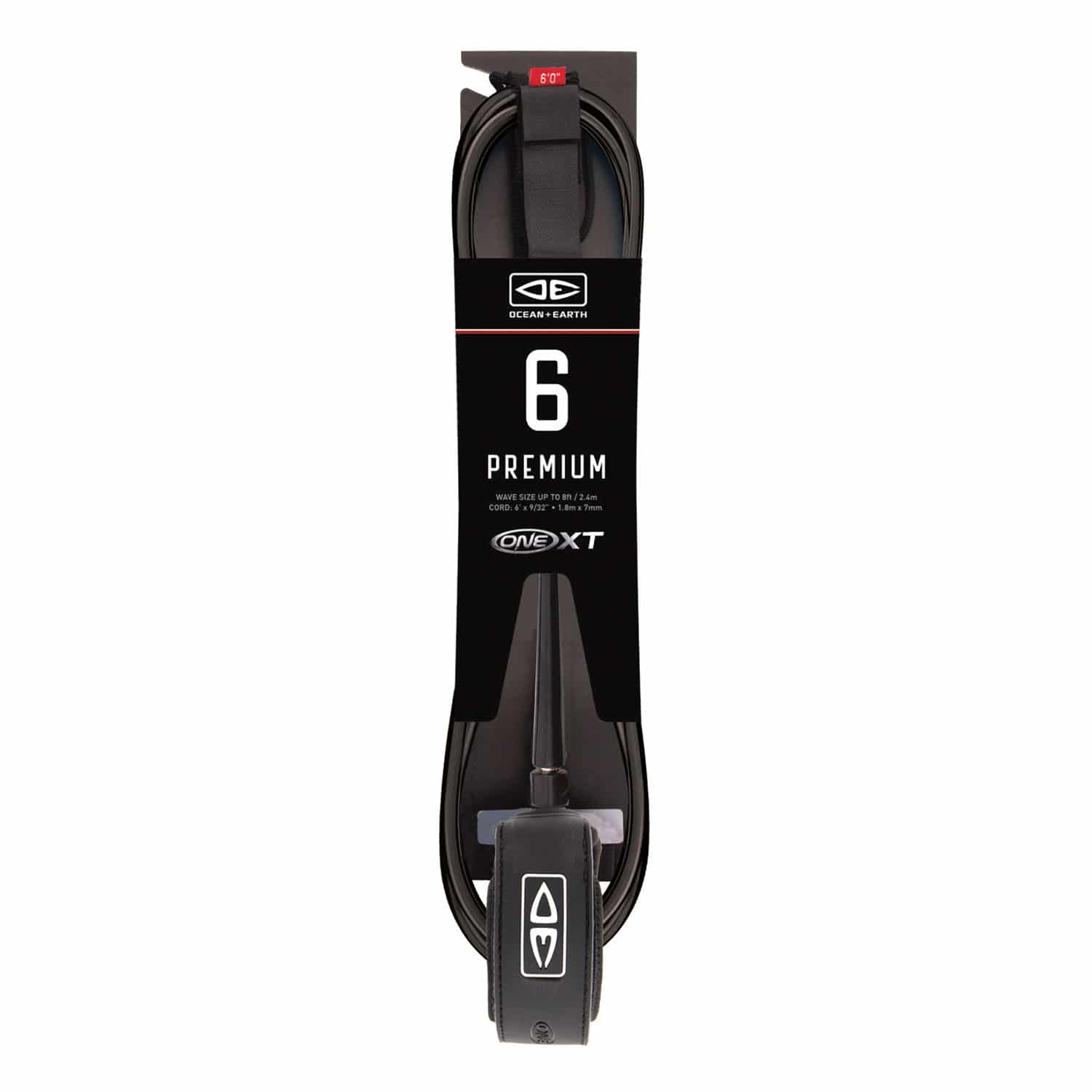 60-One-XT-Premium-Surf-Leash-Black