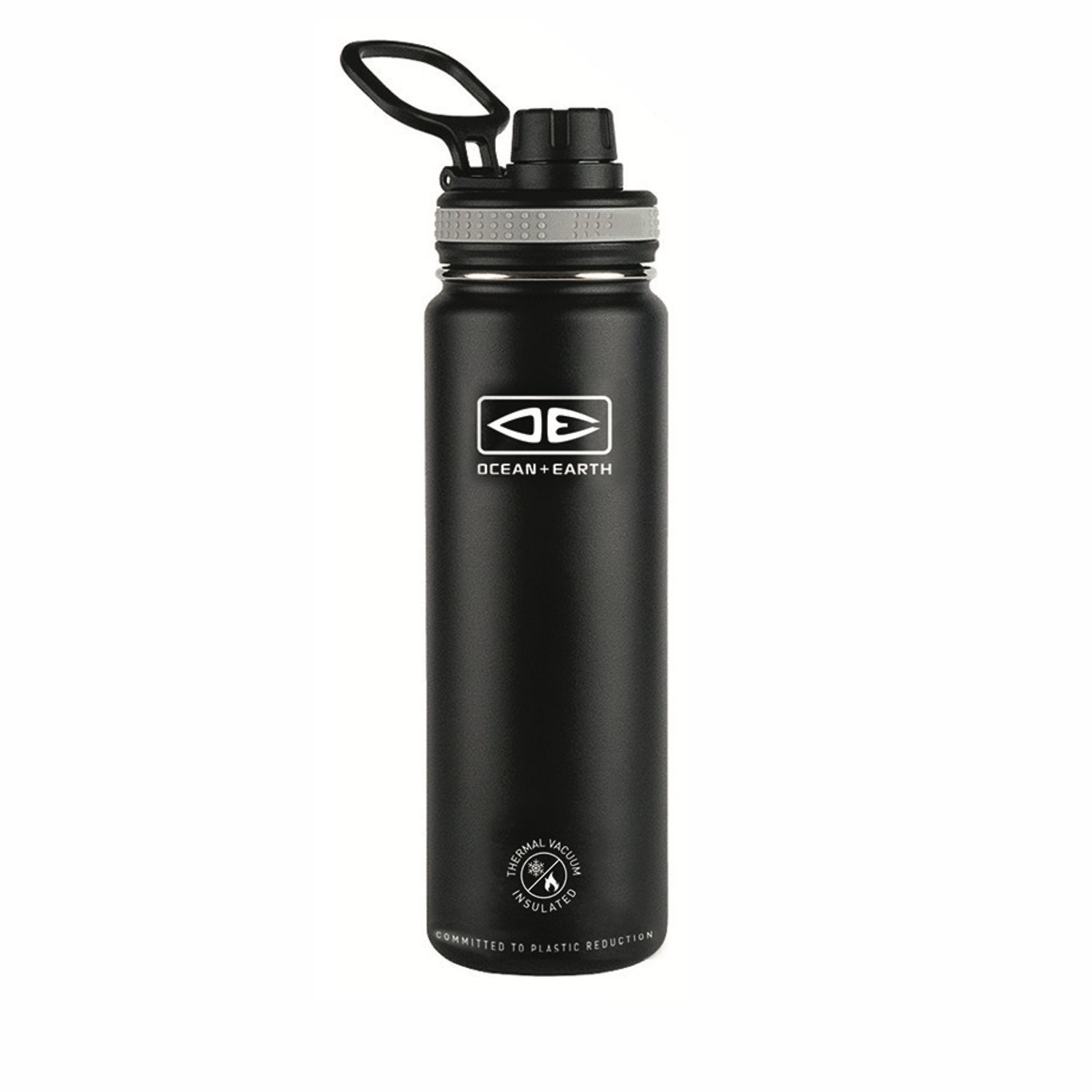 Insulated Screw Top Flask Black