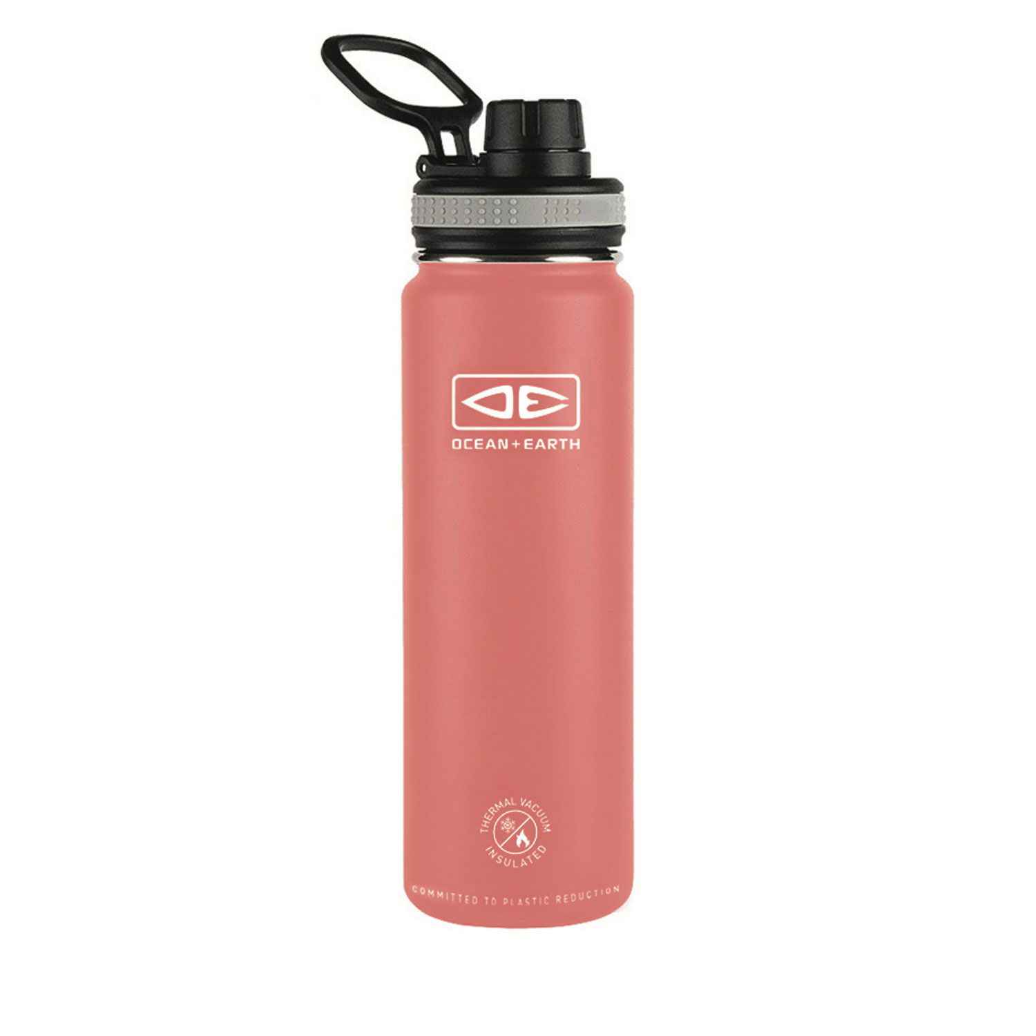 Insulated Screw Top Flask Coral