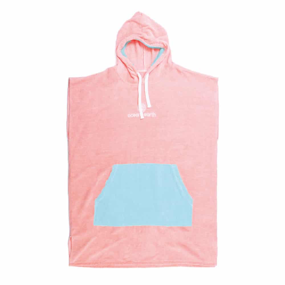 Youth-Daydream-Hooded-Poncho-Pink